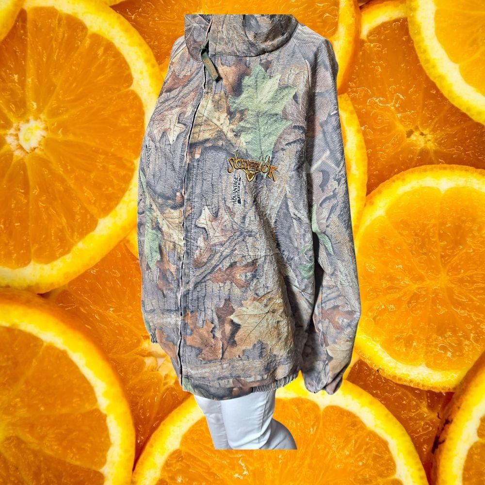 ScentLok Hunting Jacket‎ Camo Advantage Timber Windproof Lightweight